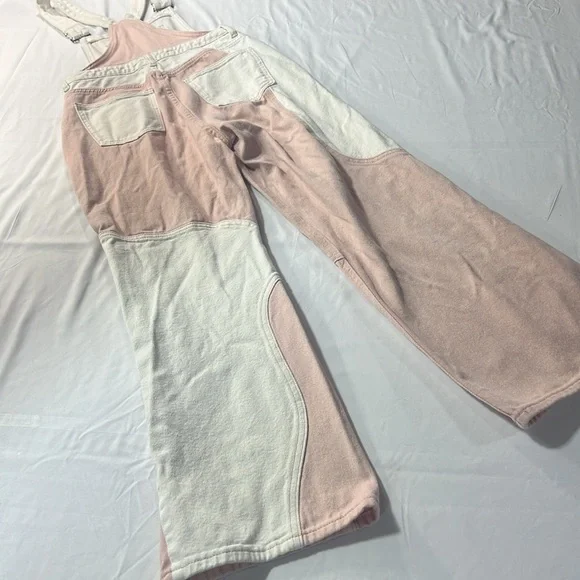 Cider pink and white overalls size small - Picture 7 of 10